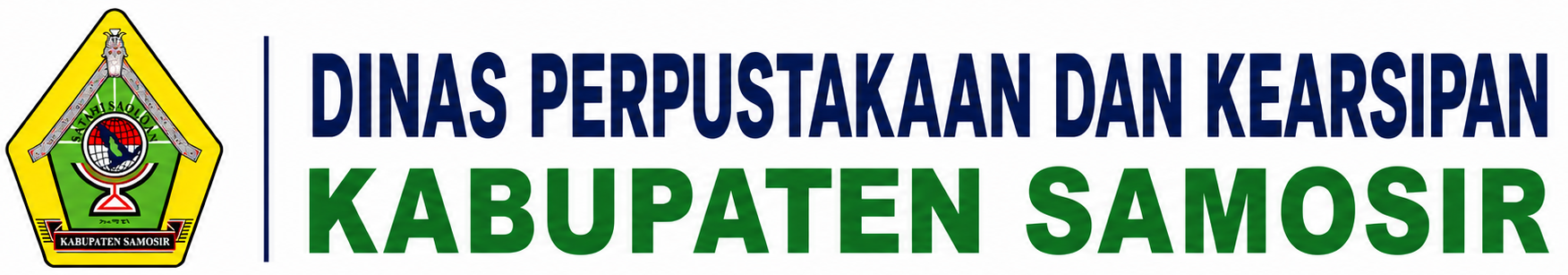 Logo Dinas Perpustakaan dan Kearsipan Kabupaten Samosir