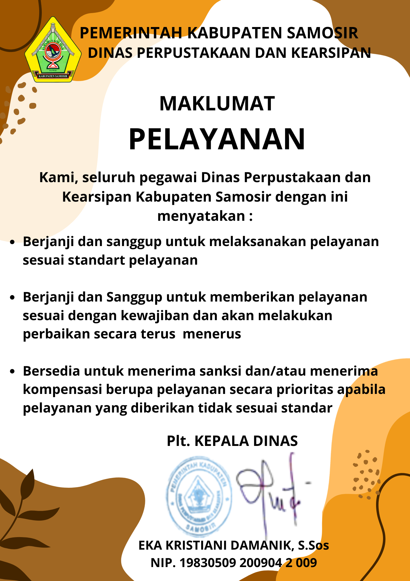 Standard Pelayanan